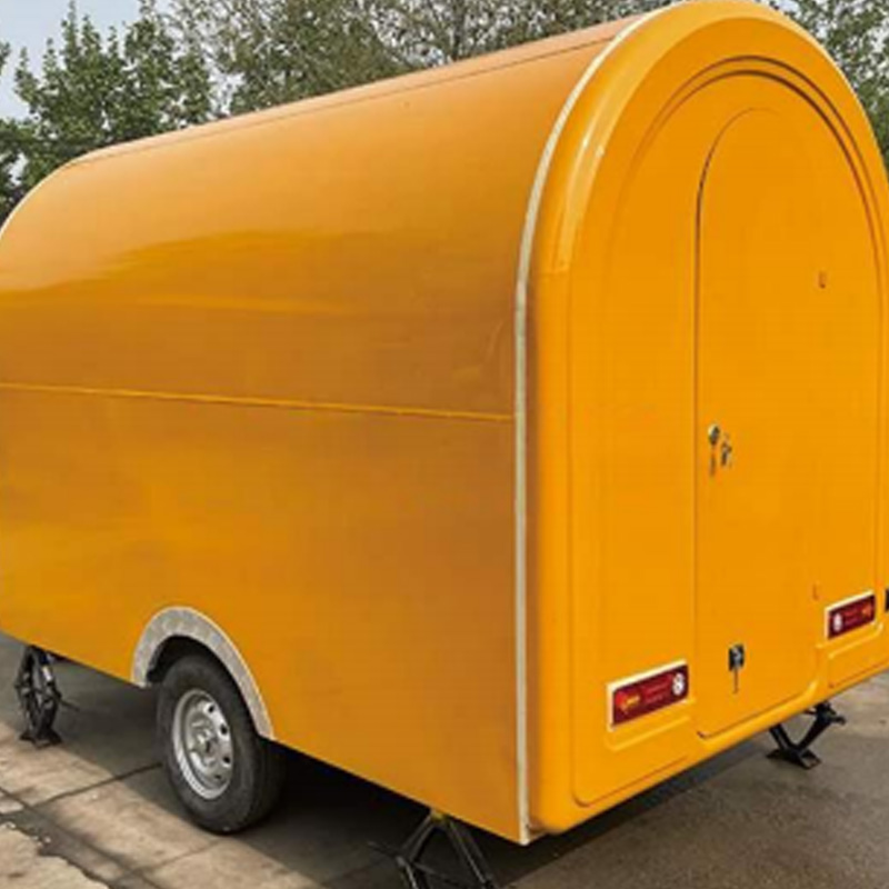 ROUND ROOF FOOD TRAILER