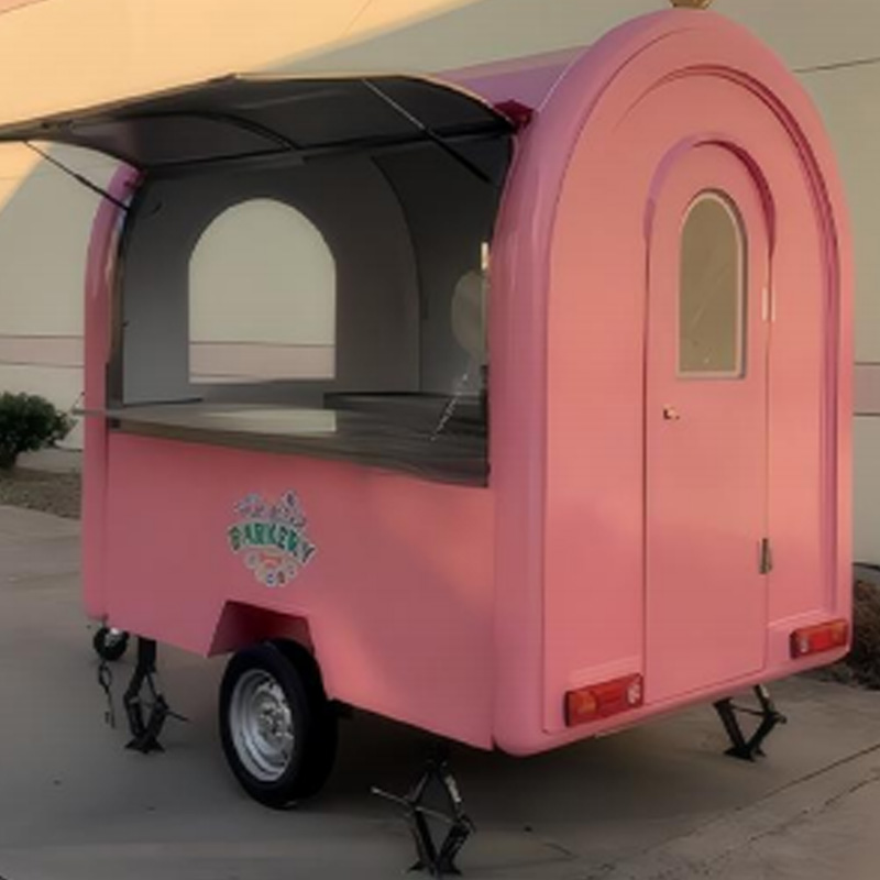 ROUND ROOF FOOD TRAILER