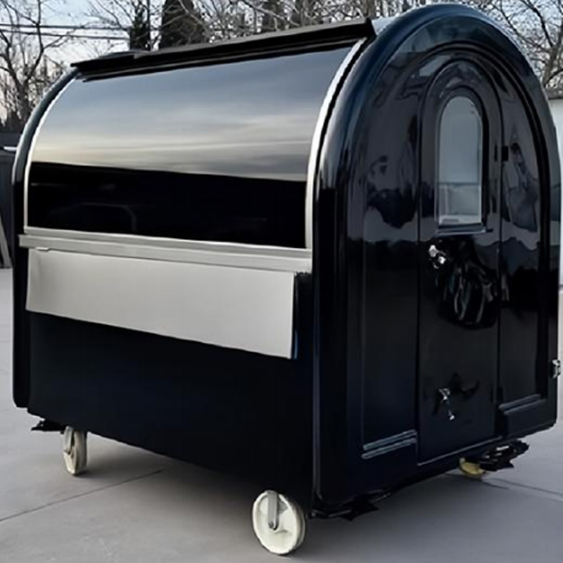 ROUND ROOF FOOD TRAILER