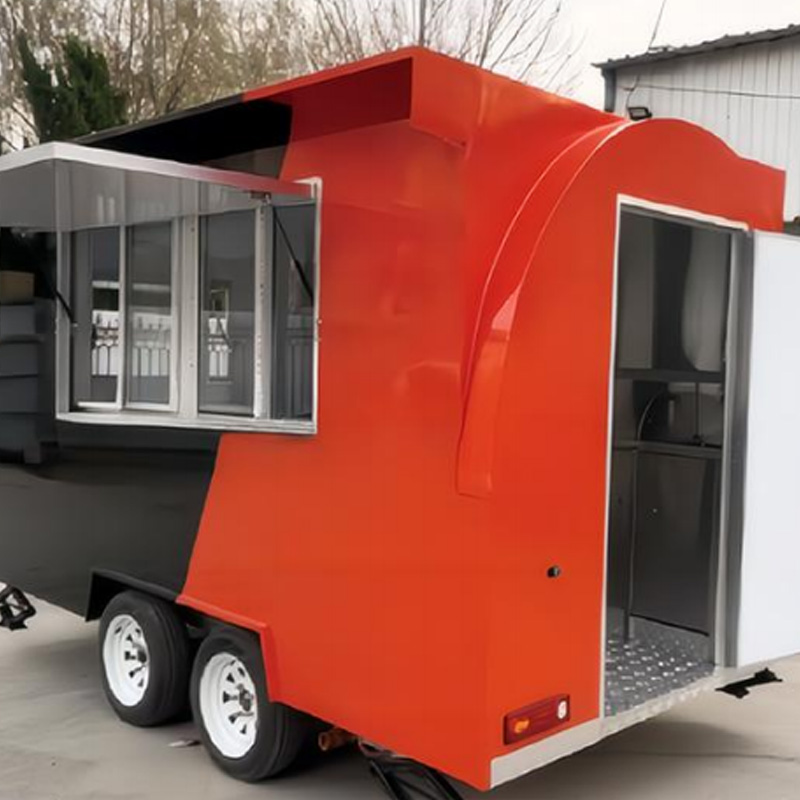 ROUND ROOF FOOD TRAILER