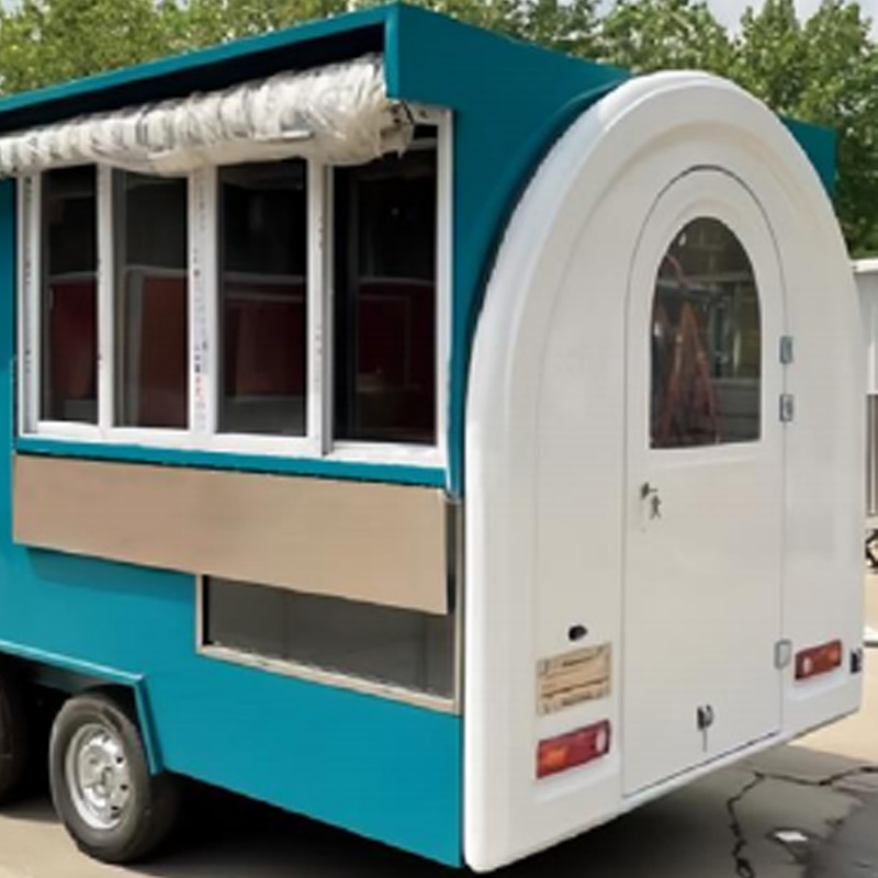 ROUND ROOF FOOD TRAILER