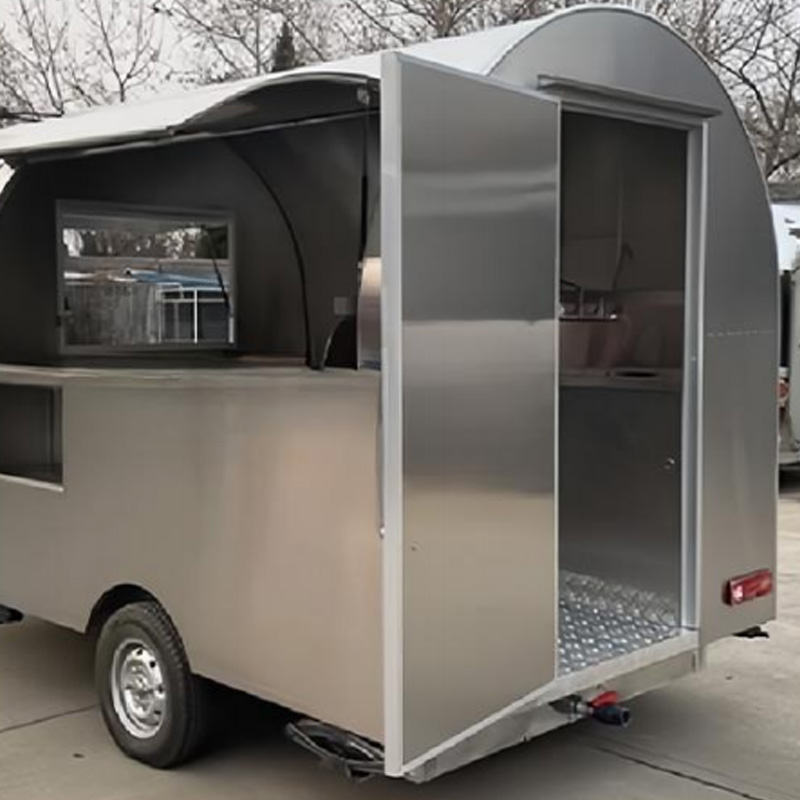 ROUND ROOF FOOD TRAILER