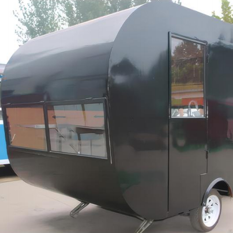 UNIQUE SHAPE FOOD TRAILER