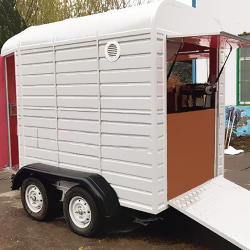 UNIQUE SHAPE FOOD TRAILER