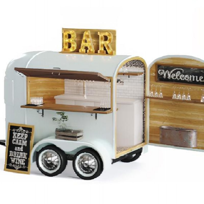 UNIQUE SHAPE FOOD TRAILER