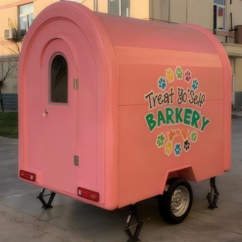 ROUND ROOF FOOD TRAILER