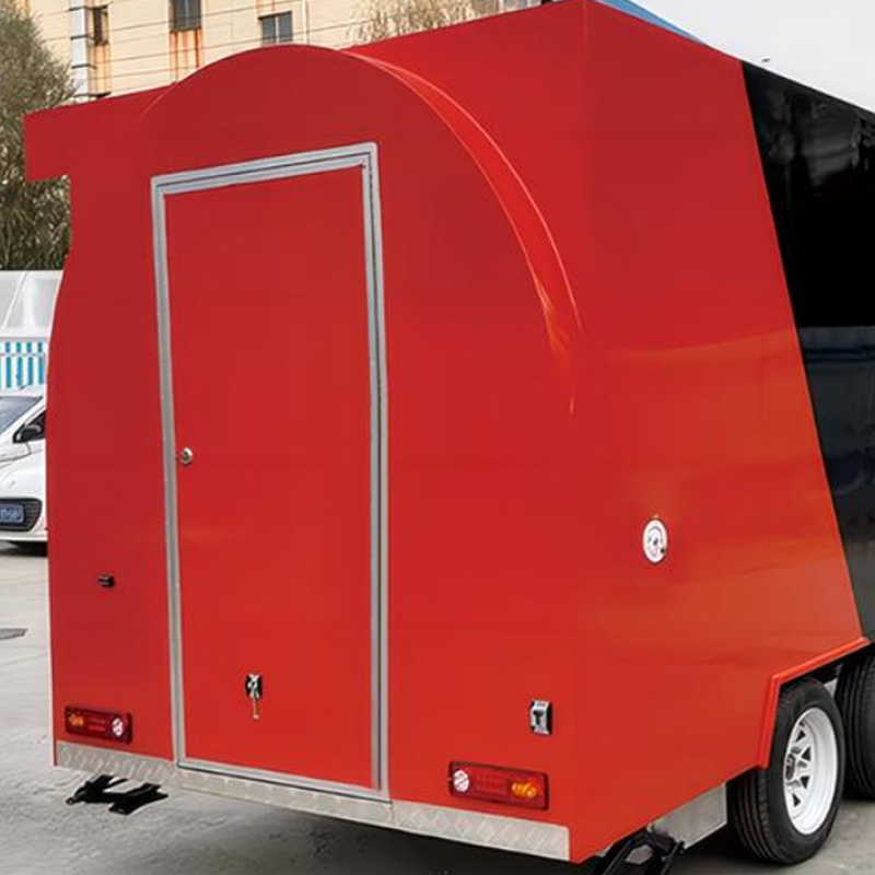 ROUND ROOF FOOD TRAILER