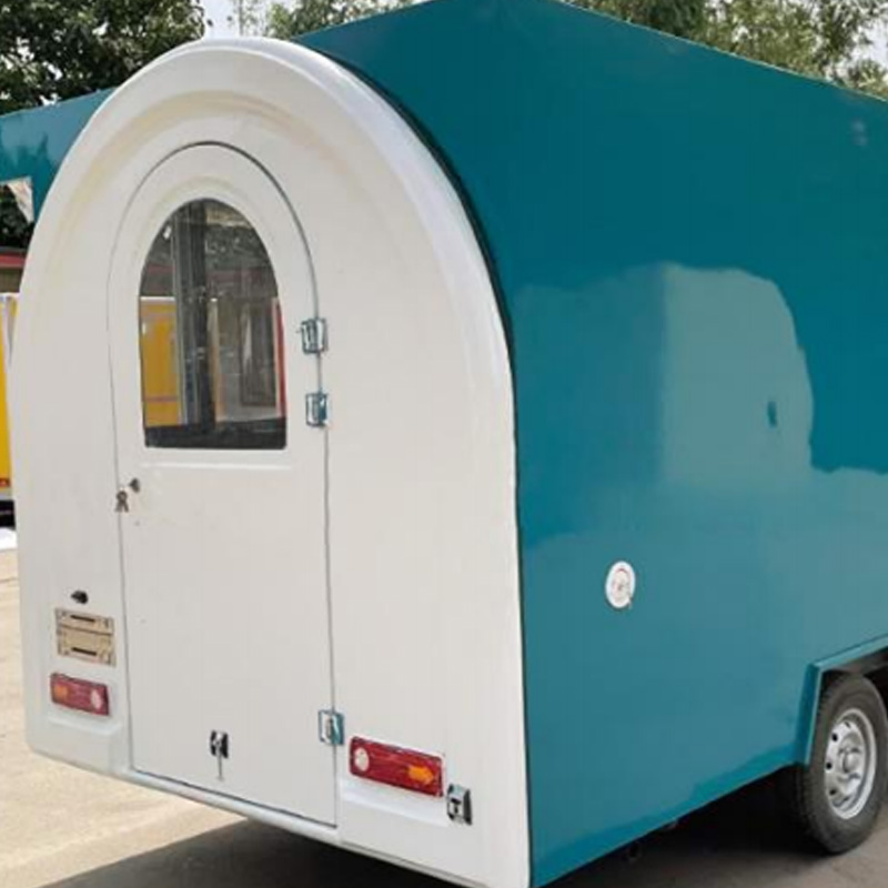 ROUND ROOF FOOD TRAILER