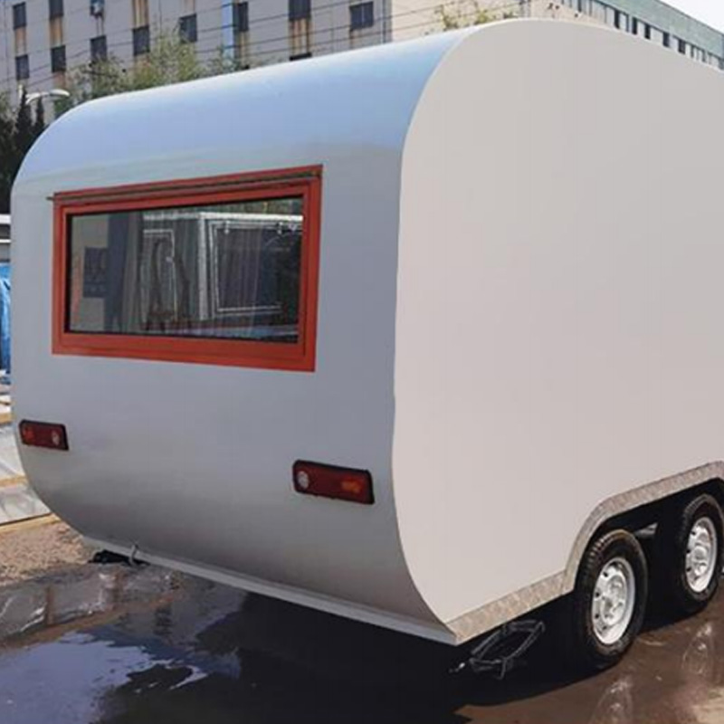 UNIQUE SHAPE FOOD TRAILER