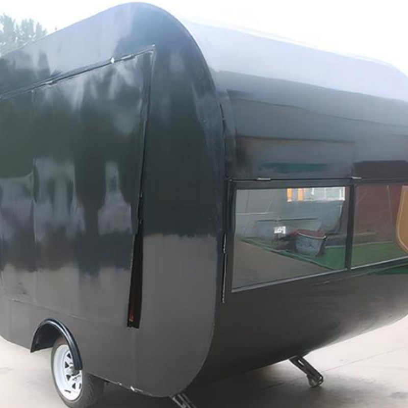 UNIQUE SHAPE FOOD TRAILER