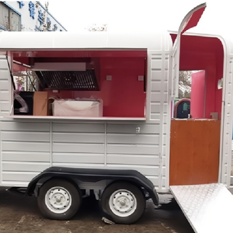 UNIQUE SHAPE FOOD TRAILER