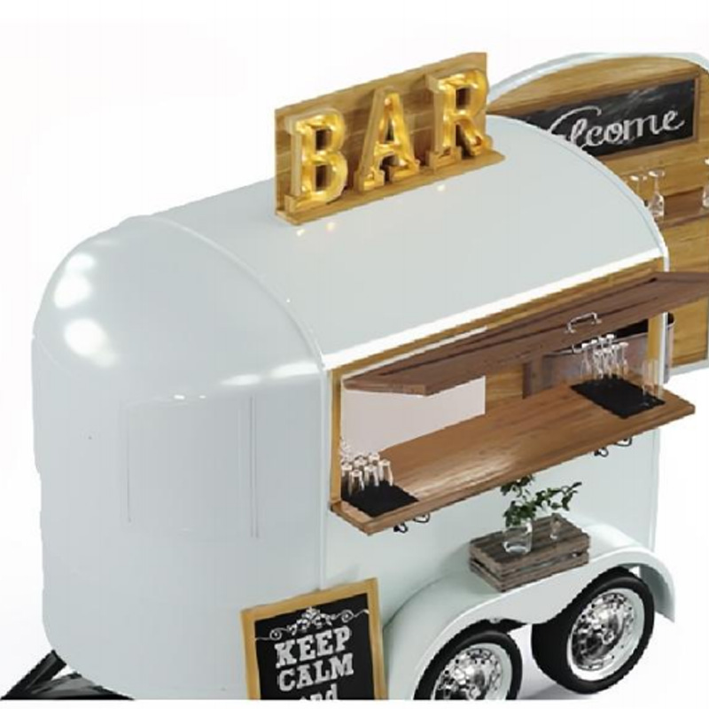 UNIQUE SHAPE FOOD TRAILER